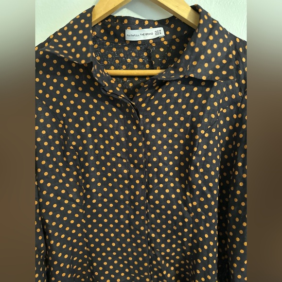 Rae Mini Dress in Ludovica Polka Dot. - Picture 6 of 6